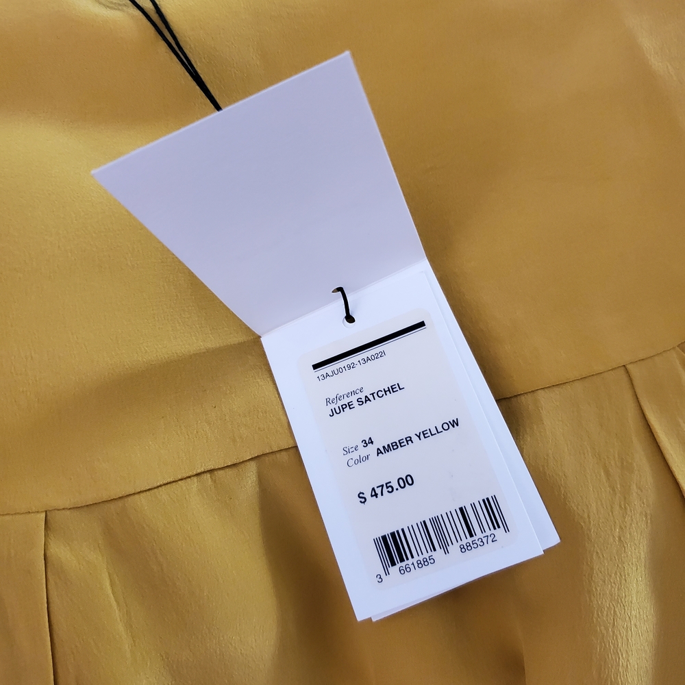 Isabel Marant Amber Yellow Jupe Satchel Mini Skirt - Picture 7 of 11
